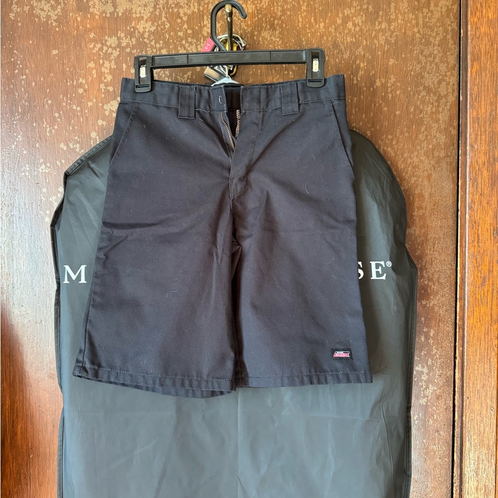Dickies Black Knee-Length Shorts